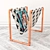 Copper Magazine Stand: Stylish and Functional 3D model small image 1