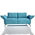 Koinor Vanda - Modern 3D Sofa 3D model small image 2