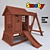 Smoby Winnie the Pooh Playhouse 3D model small image 2