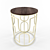 Sleek and Chic Coffee Table 3D model small image 1