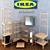 IKEA RAGRUND: Versatile Bathroom Set 3D model small image 1