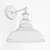 Industrial Clear Glass Wall Sconce 3D model small image 2