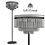 Art Deco Fringe Floor Lamp 3D model small image 3