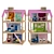 Mini Dollhouse with Two-Sided Furniture 3D model small image 1