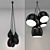 BTC Drop One Grouping Pendant Light 3D model small image 3