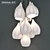 Elegant Drop One Pendant Lights 3D model small image 1