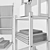Sleek Storage Solution: Ikea Rogrund 3D model small image 2