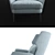 Cosmorelax Alex 3D Max Armchair 3D model small image 2