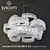 Elegant SYLCOM Chandelier 380 B CR 3D model small image 1