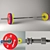 Eleiko Olympic Barbell Set 3D model small image 1