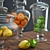 Citrus Explosion: Glass Vases with Lemons, Limes & Tangerines 3D model small image 2