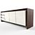  Sleek Modern Zavannah Console 3D model small image 1