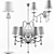 Elegance Illuminated: Ideal Lux Senix Set 3D model small image 3