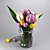 Vibrant Tulips: 2012 Edition 3D model small image 1