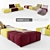 Roche Bobois Parcours: Modular Sophistication 3D model small image 1