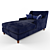 Veranda Isabella Couch: Philippe Collection 3D model small image 1
