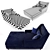 Veranda Isabella Couch: Philippe Collection 3D model small image 3