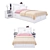 Versatile Bed with Integrated Cupboard - Ikea BRIMNES 3D model small image 1