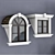 Modern Classic Windows & Doors Set 3D model small image 3