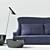 Modern Meridiani Duke Sofa - Sleek and Elegant 3D model small image 2