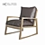 Elegant and Comfortable York Armchair 3D model small image 1