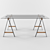 Title: Modular Design Table: Create Your Perfect Workspace 3D model small image 1