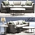 Elegance in Motion: Baker Manhattan Sofa 3D model small image 1