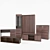 BRW JULY Collection: Modern Furniture 3D model small image 1