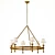 Classic Ring Chandelier: Elegant and Timeless 3D model small image 1