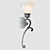 Golden Lighting Jefferson Wall Sconce 3D model small image 2