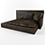 Frigerio Leather Sofa 3D model small image 2