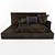 Frigerio Leather Sofa 3D model small image 3