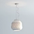 Lamas Pendant Light: Elegant Illumination by Fabbian 3D model small image 1