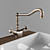 Retro Elegance: Vintage Bathroom Sink 3D model small image 2