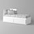 IKEA FLEKKE Kids Bed 3D model small image 2