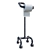 Sleek Stand Steel Toilet Holder 3D model small image 1