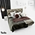 Luxury Italian Design: Twils Dorian Bed 3D model small image 1