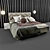 Luxury Italian Design: Twils Dorian Bed 3D model small image 3