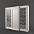 Timeless Elegance: Patterned Wardrobe 3D model small image 1