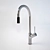 Elegant Olivieri Kitchen Tap 3D model small image 1