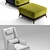 Luxury Opera Armchair: Elegant Comfort 3D model small image 3