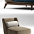 Elegant Comfort: Vibieffe OPERA Armchair 3D model small image 2
