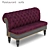 Comfortable Restaurant Sofa | Stylish Seating 3D model small image 1