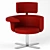 Modern and Stylish Hotspot Chair: Kinnarps 3D model small image 1