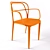 Elegant INTRIGO 3715 Chair 3D model small image 1