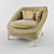 PASSION Armchair: Exquisite Capital Collection 3D model small image 2