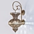 Antique Brass Chandelier with Crystal Accents 3D model small image 2