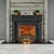 Fireplace Set: Elegant and Cozy 3D model small image 1