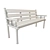 Modern Metal Benches 3D model small image 3