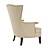 Luxury Comfort: Meria Lounge Armchair 3D model small image 2